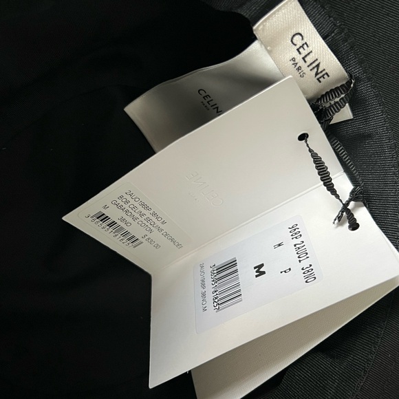 Auth CELINE cotton gabardine bucket hat - Picture 5 of 6